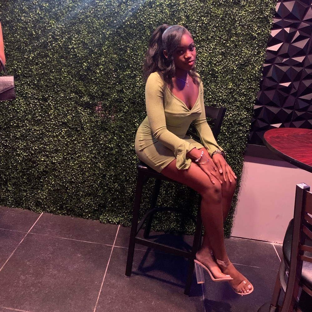 Light green dress for sell